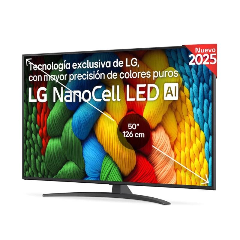 LG 50NANO81A6A TV 50" UHD SMART TV 4K NanoCell 