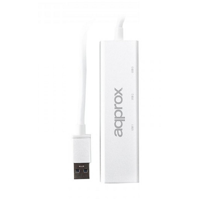 approx APPC07GHUB Adaptador USB 3.0 Gigabit + HUB - detalle