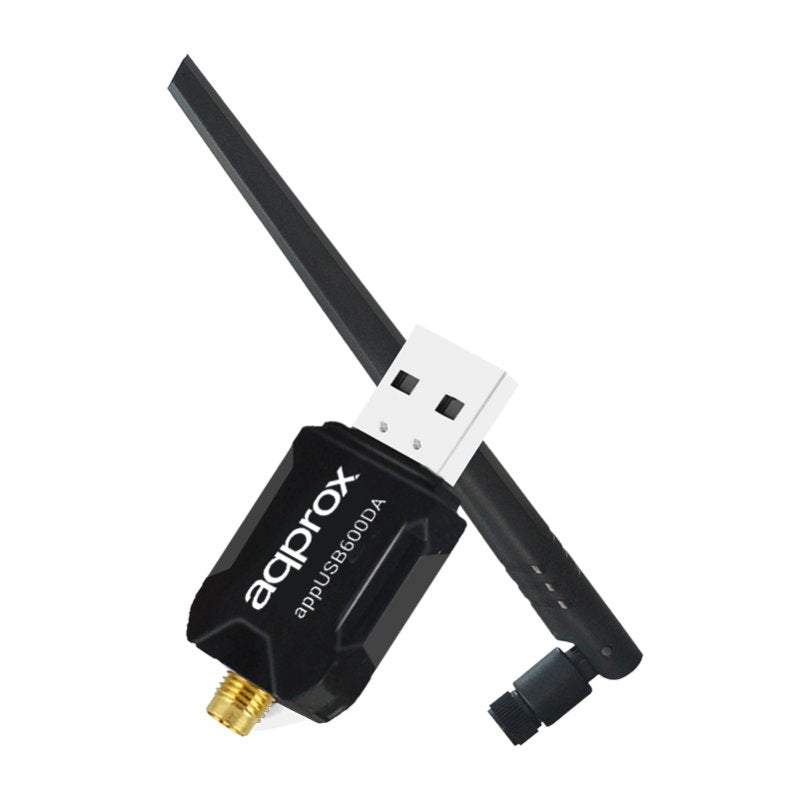 Tarxeta de rede WiFi USB APPUSB600DA N600 aproximadamente
