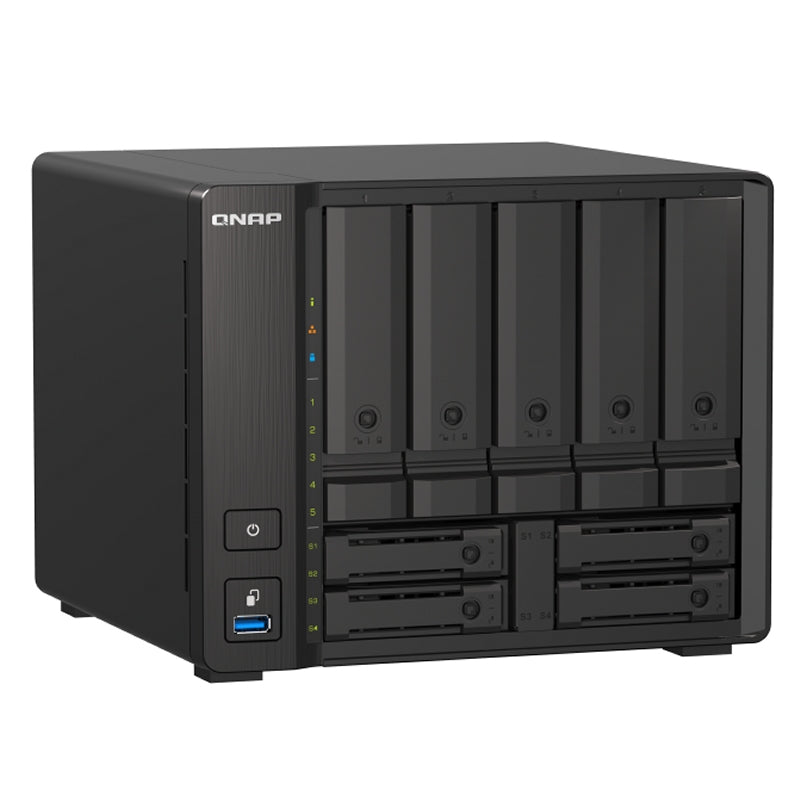 QNAP TS-h973AX-8G NAS 9XHDD-Bay 2x2.5GbE+1x10Gb - detalle