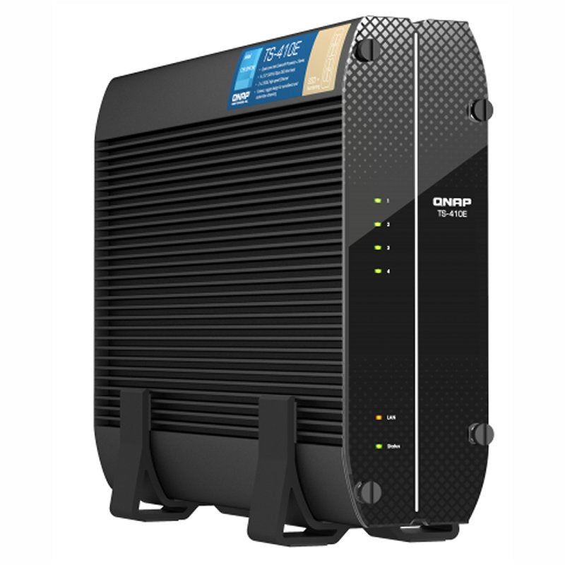 QNAP TS-410E-8G NAS 4XSSD Bay 2x2.5GbE 4xUSB - detalle