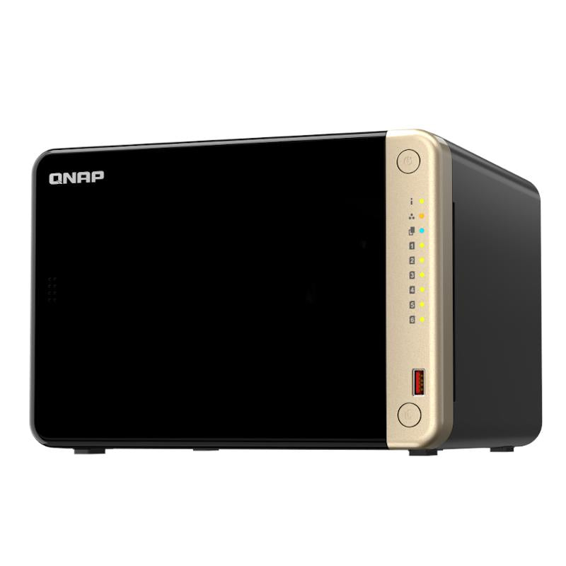 QNAP TS-664-8G NAS 6xHDD-Bay 2x2.5GbE 4xUSB - detalle