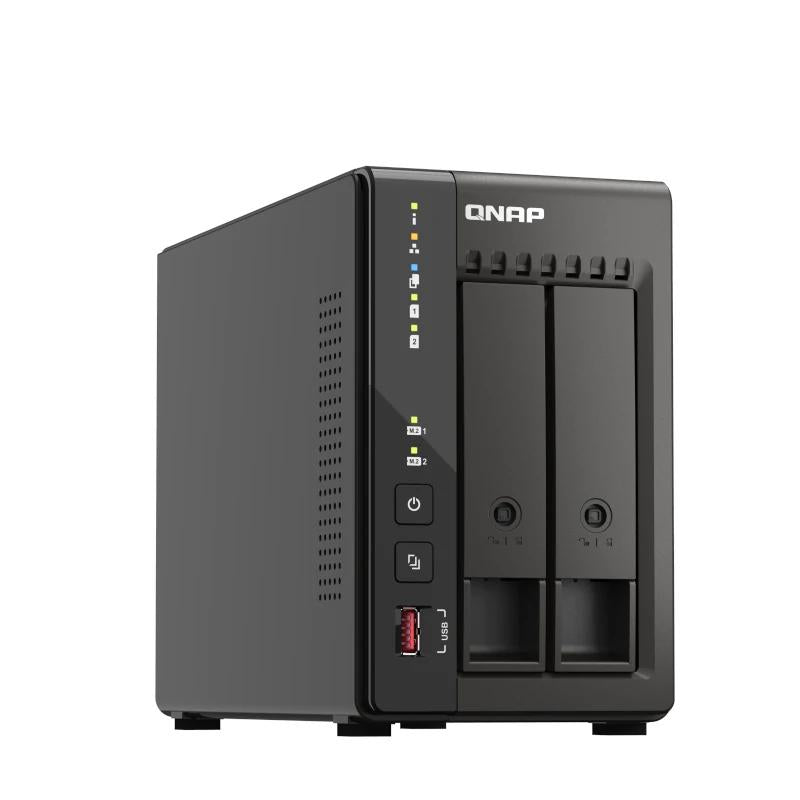 QNAP TS-253E-8G NAS 2XHDD-Bay 2x2.5GbE 4xUSB - detalle