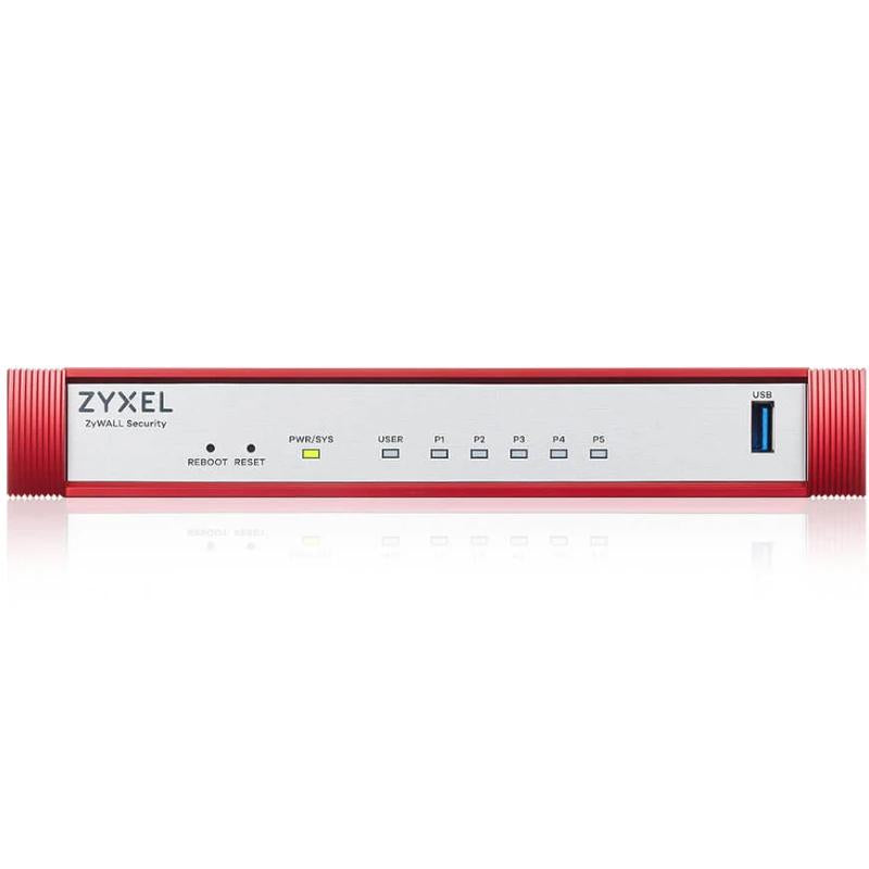 Zyxel USGFlex50HP 5xGbWAN/LAN 1xPoE+ 1xUSB 1a Lic - detalle