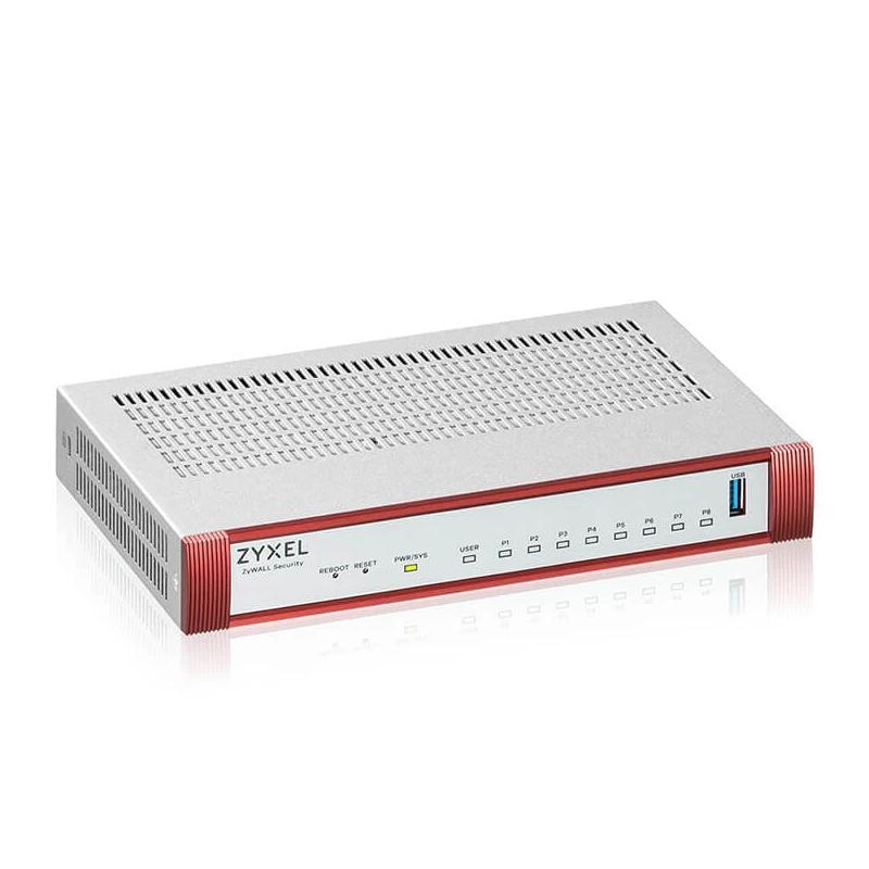 Zyxel USGFlex100HP (Device) 8xGb WAN/LAN (1xPoE+) - detalle