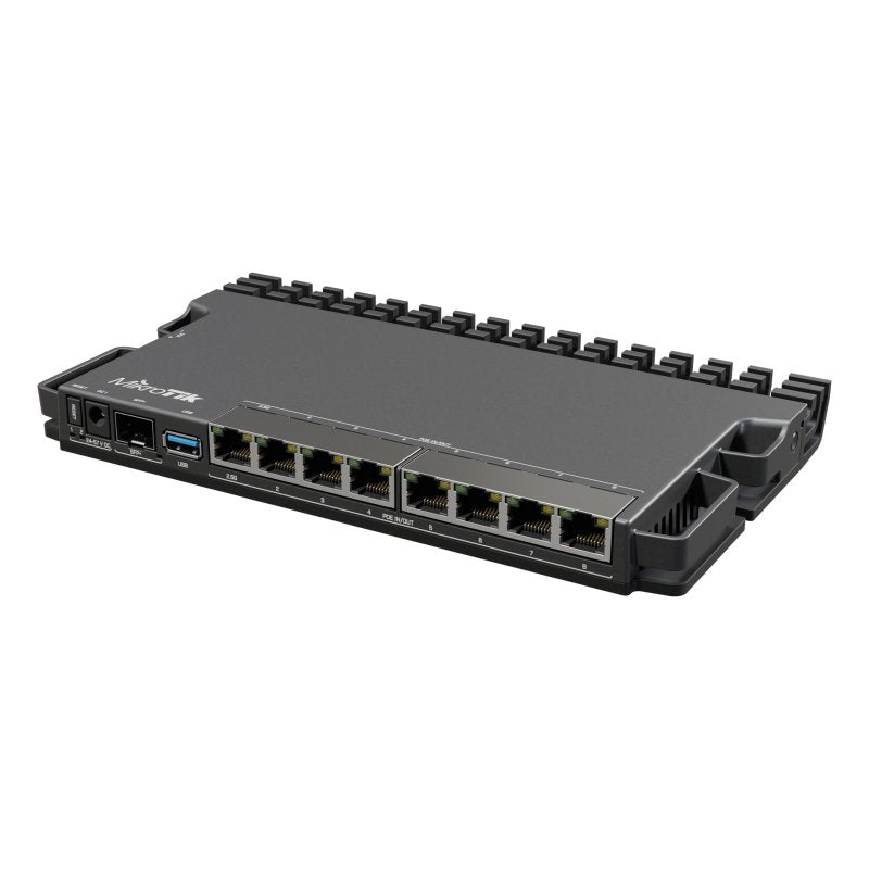 Mikrotik RB5009UPr+S+IN Router 7xGbE 1x2.5GbE SFP+ - detalle