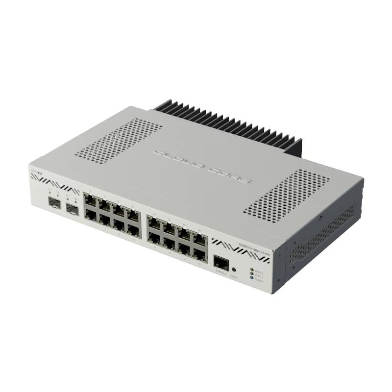 MikroTik CCR2004-16G-2S+PC Router 16xGbE 2x10SFP+ - detalle