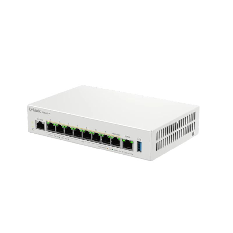D-Link DBR-600-P Router PoE 9x2.5G 120W - detalle