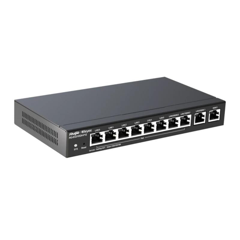 Reyee Desktop 10-port full gigabit router, providi - detalle