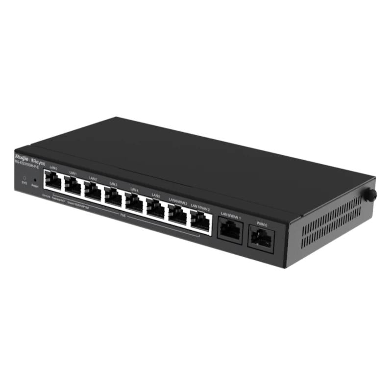 Reyee Desktop 10-port full gigabit router, providi - detalle