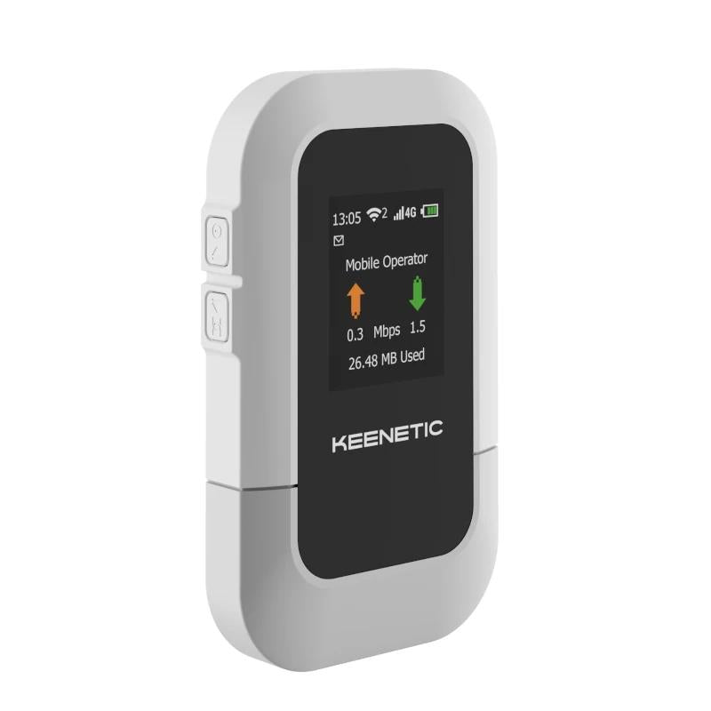 Keenetic Roamer 4G Router Movil WiFi6 AX230 - detalle
