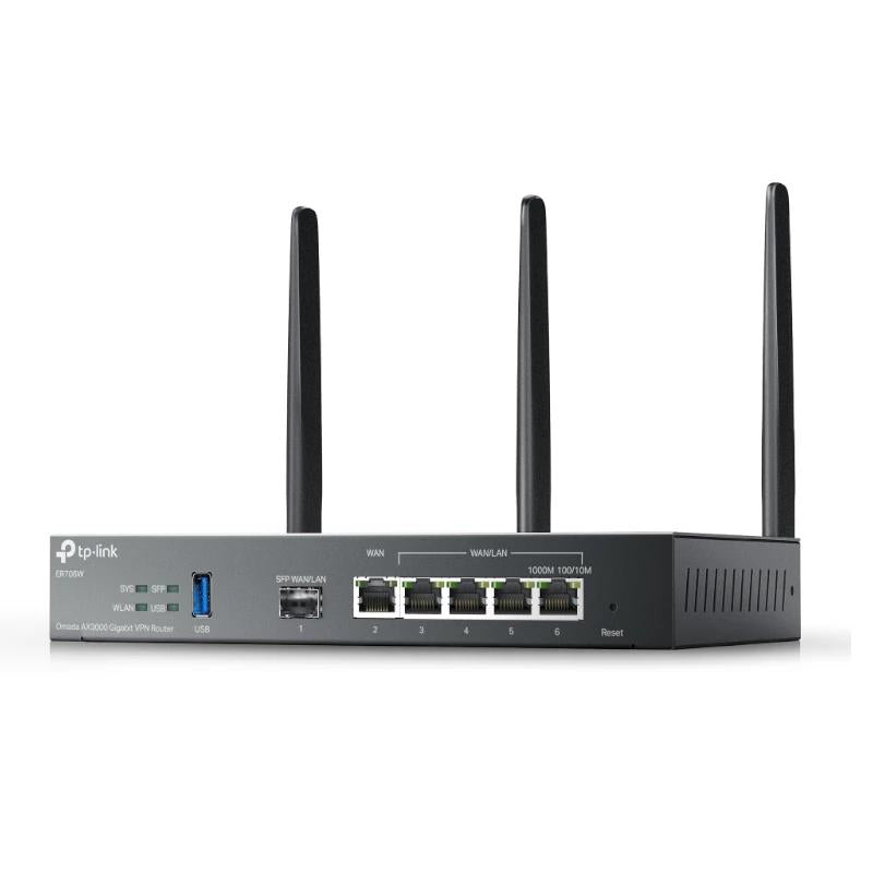 TP-Link ER706W Router WiFi6 Omada AX3000 Doble Ban - detalle