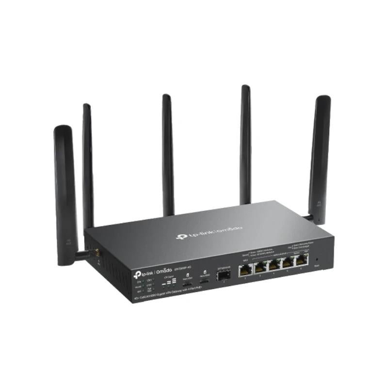 TP-Link ER706WP-4G Router 4G+ AX3000 VPN 4xPoE+ - detalle