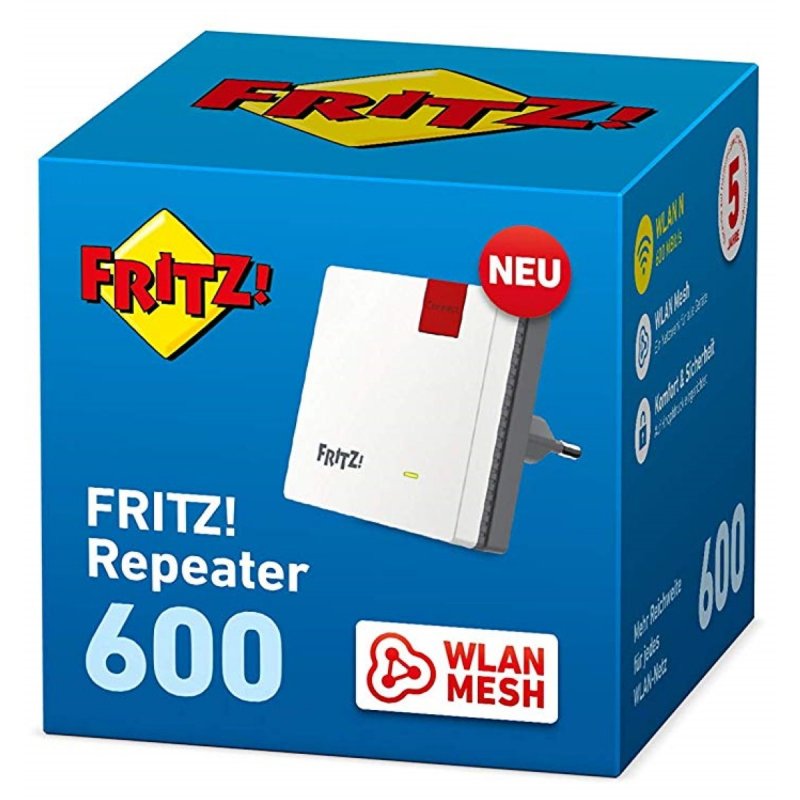 FRITZ! Repeater 600 Extensor Repetidor N600 - detalle