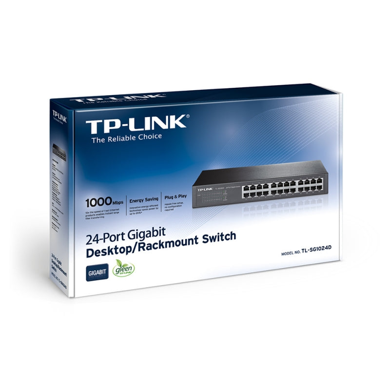 TP-LINK TL-SG1024D Switch 24xGB - detalle