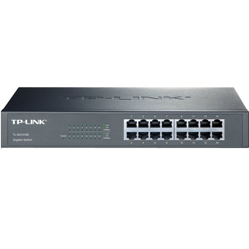 TP-LINK TL-SG1016D Switch 16xGB - detalle