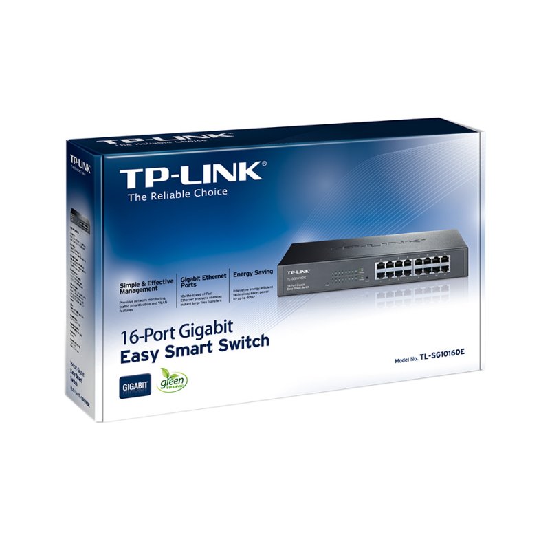 TP-LINK TL-SG1016DE Switch 16xGB - detalle