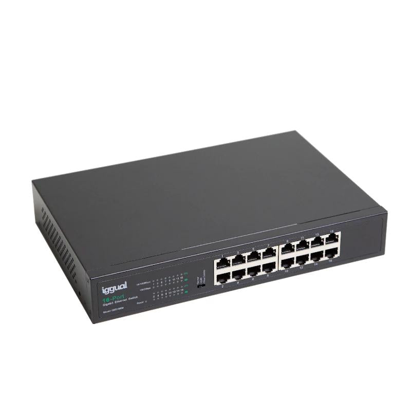 iggual Switch Gigabit 16 puertos 1000Mbps GES16000 - detalle