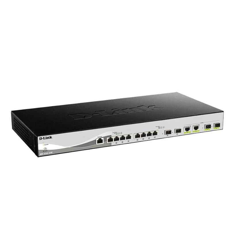 D-Link DXS-1210-12TC/E Switch 8x10G 2xSFP 2xC - detalle