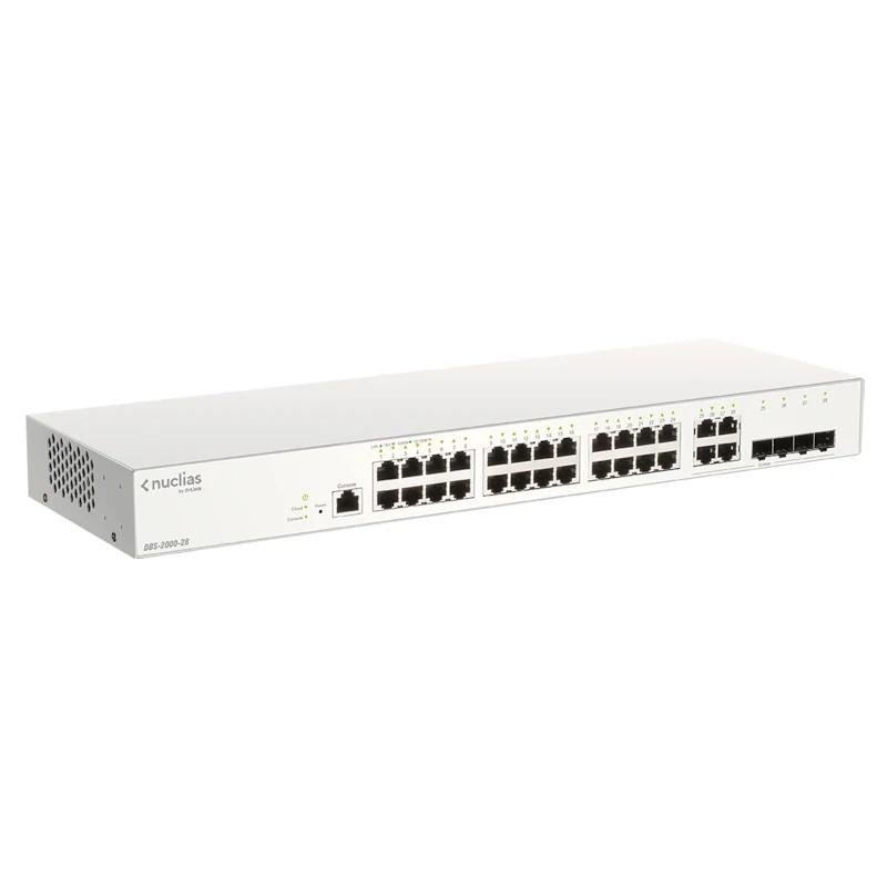 D-Link DBS-2000-28/E 28xGb Switch 4xC 1Y - detalle