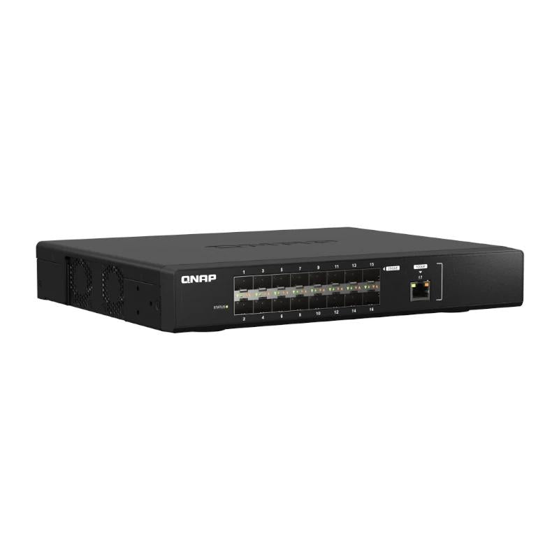QNAP QSW-M5216-1T Switch 16x25GbE SFP28 1xGbE - detalle