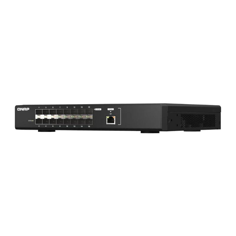 QNAP QSW-M5216-1T Switch 16x25GbE SFP28 1xGbE - detalle