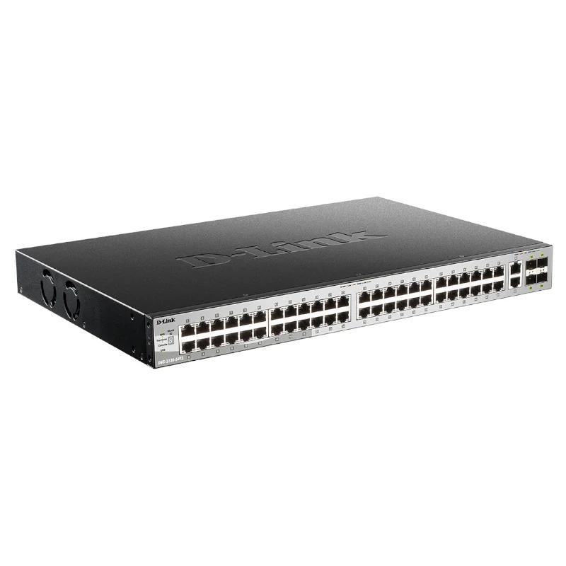 D-Link DGS-3130-54PS/E Switch L3 48xGb PoE 4xSFP+ - detalle
