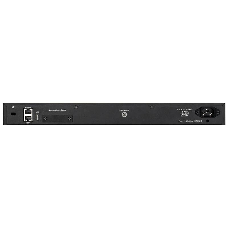 D-Link DGS-3130-54PS/E Switch L3 48xGb PoE 4xSFP+ - detalle