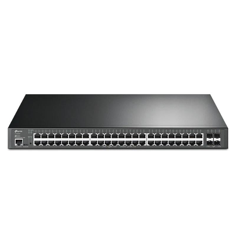 TP-Link SG3452XP Switch L2+ 48xGbE PoE+ 4xSFP+ - detalle