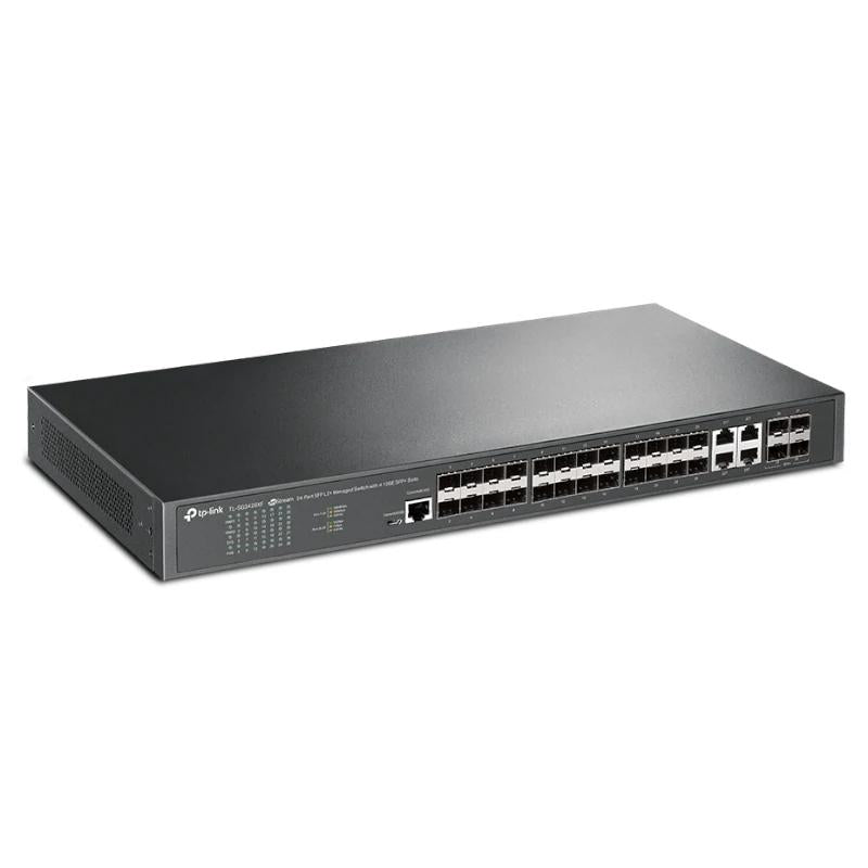 TP-Link SG3428XF Switch L2 20xGb 4xC 4x10GbE SFP+ - detalle