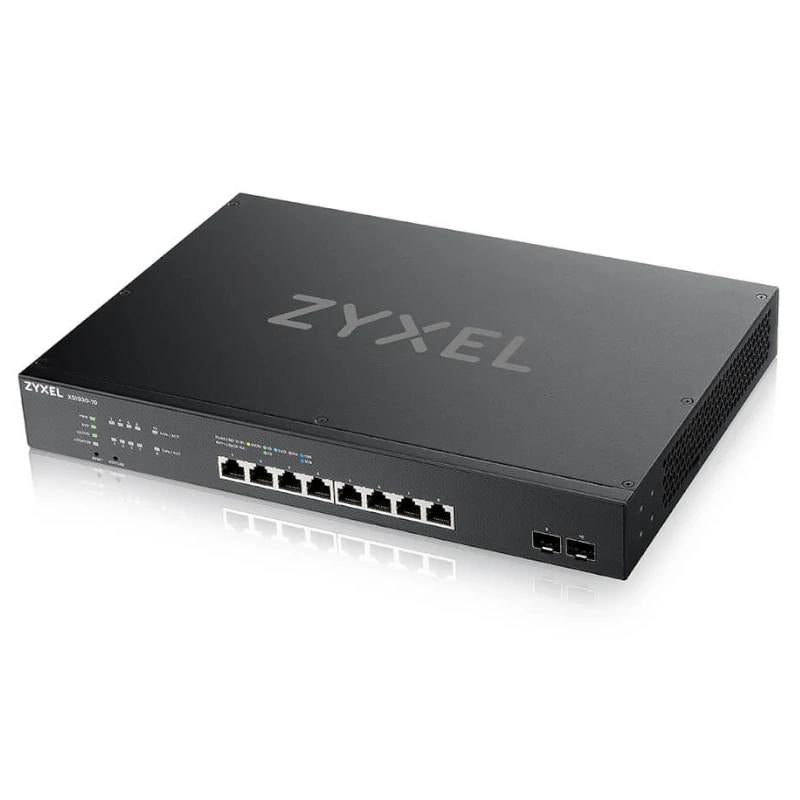 ZyXEL XS1930-10 Smart Switch 8xmGb 2x10Gb SFP+ L3 - detalle