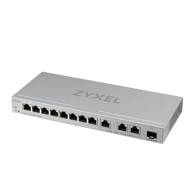 Zyxel XGS1250-12 Switch 8xGb 3xmGig 1/2.5/5/10G 1x - detalle