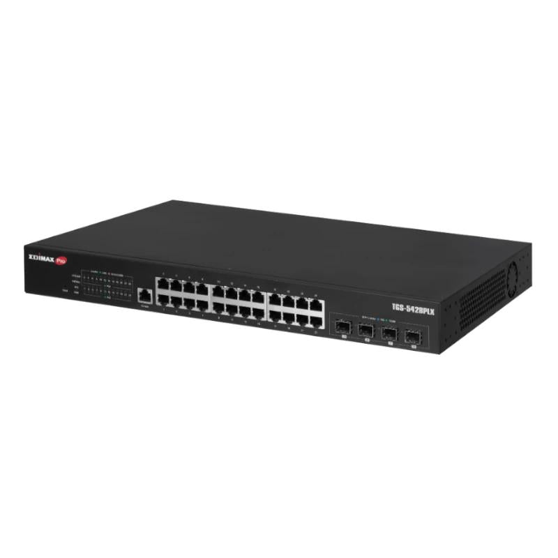 Edimax TGS-5428PLX Switch Vigilancia 24x2.5G mG Po - detalle
