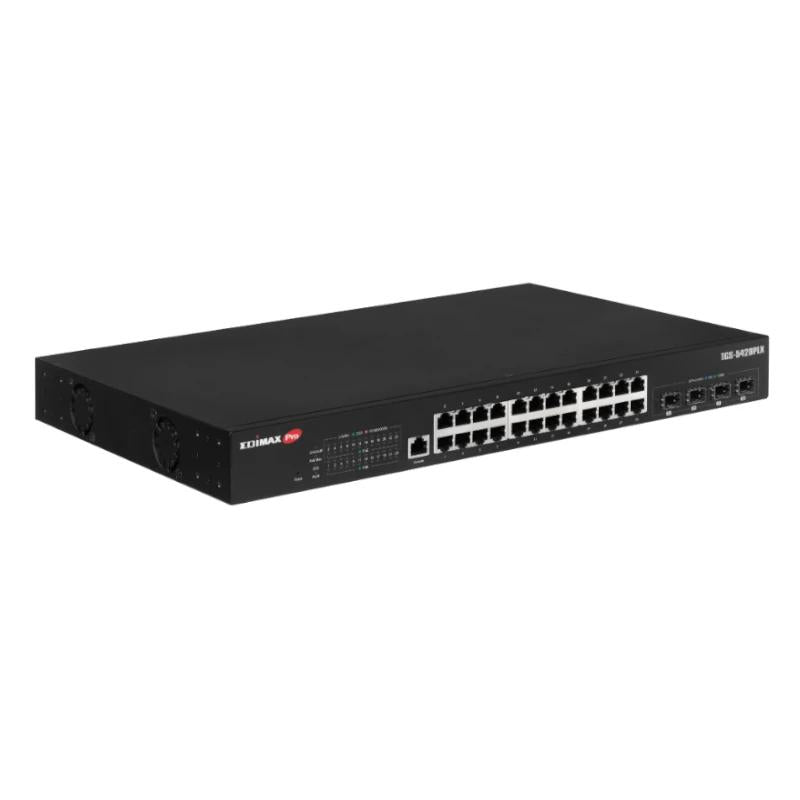 Edimax TGS-5428PLX Switch Vigilancia 24x2.5G mG Po - detalle