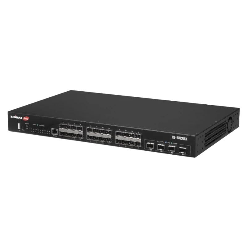 Edimax FS-5428X Smart Switch 24xG SFP 4x10G SFP+ - detalle
