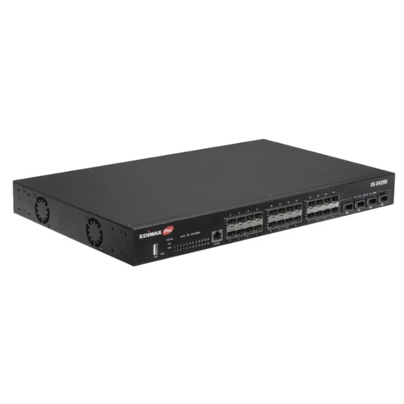 Edimax FS-5428X Smart Switch 24xG SFP 4x10G SFP+ - detalle