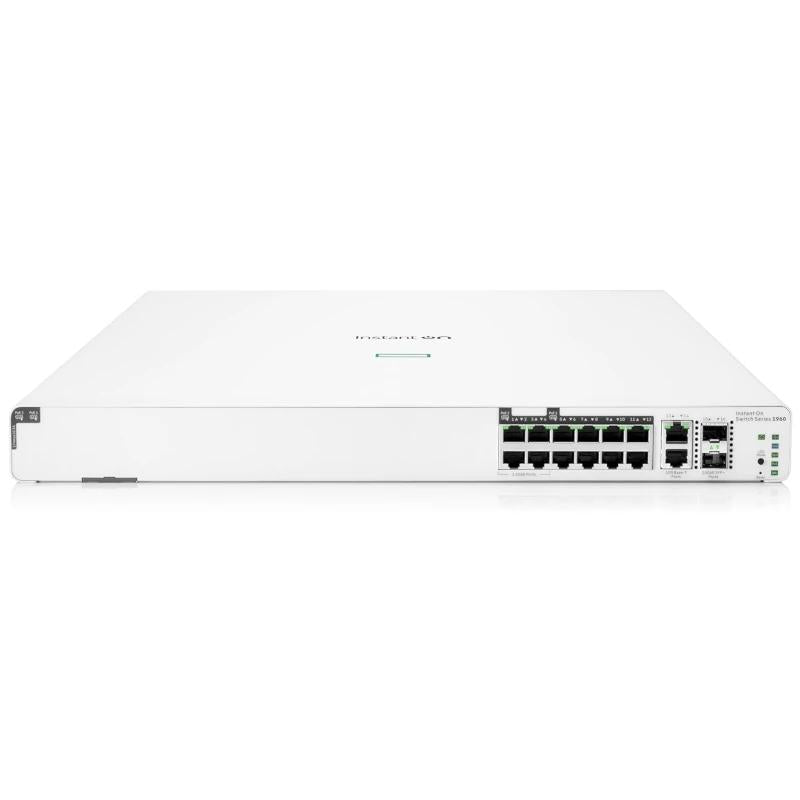 HPE NW IOn 1960 Switch 8xG PoE 2x10G SFP+ 480W - detalle