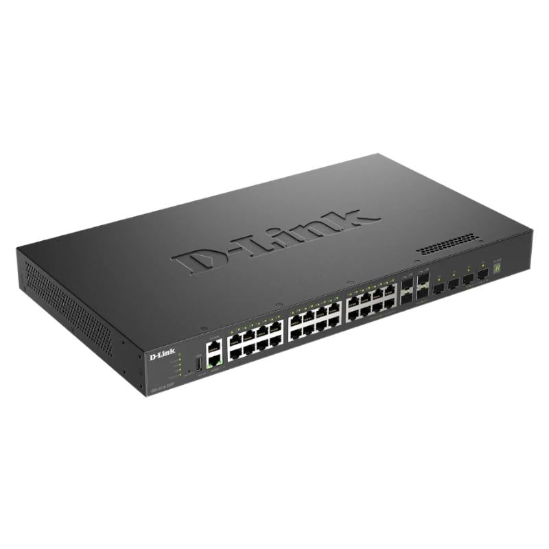 D-Link DXS-3410-32XY Switch L3 24x10G 4x10G SFP+ - detalle