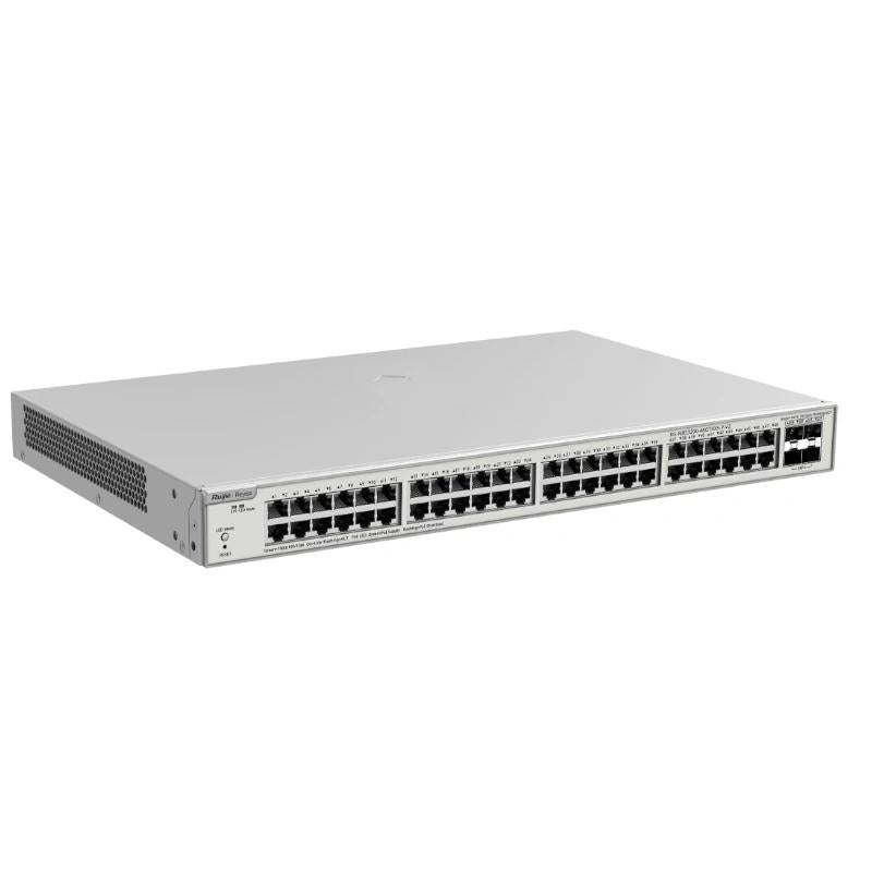 Reyee NBS3200-48GT4XS-P-V2 Switch 48xG PoE+ 370W - detalle