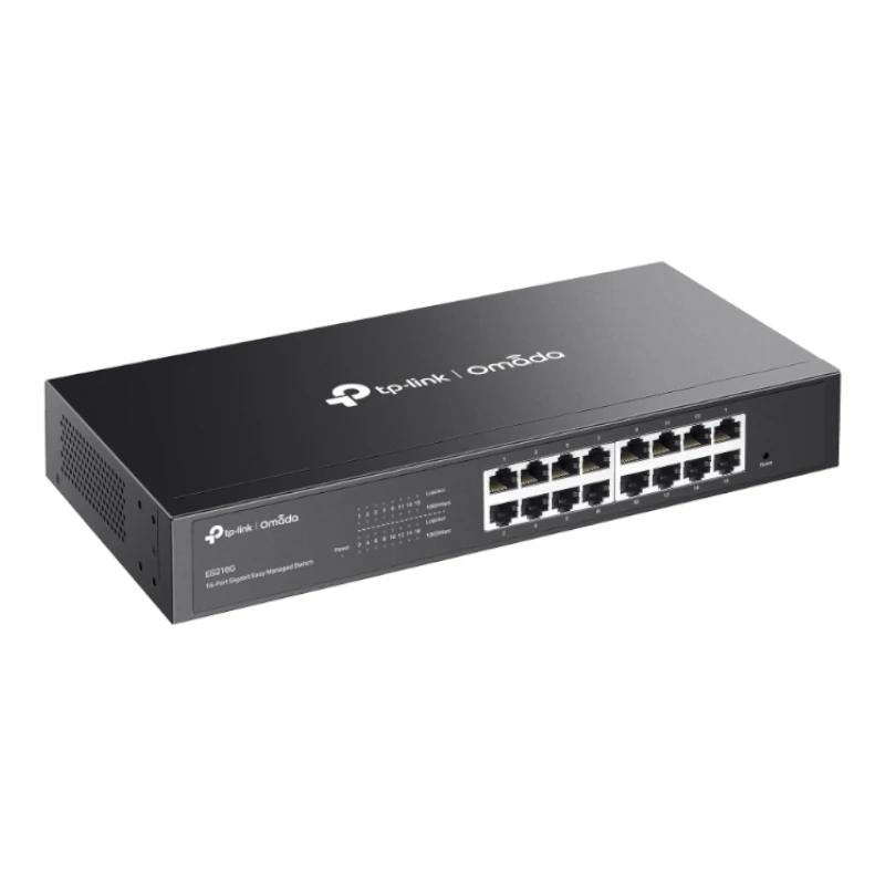 TP-Link ES216G Switch 16xGbE Metal 1U - detalle