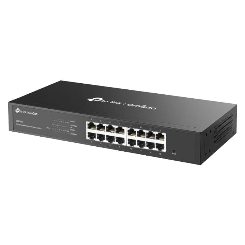 TP-Link ES216G Switch 16xGbE Metal 1U - detalle