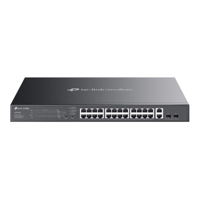 TP-Link ES228GMP Switch 24xPoE+ 2xGb 2xSFP 384W
