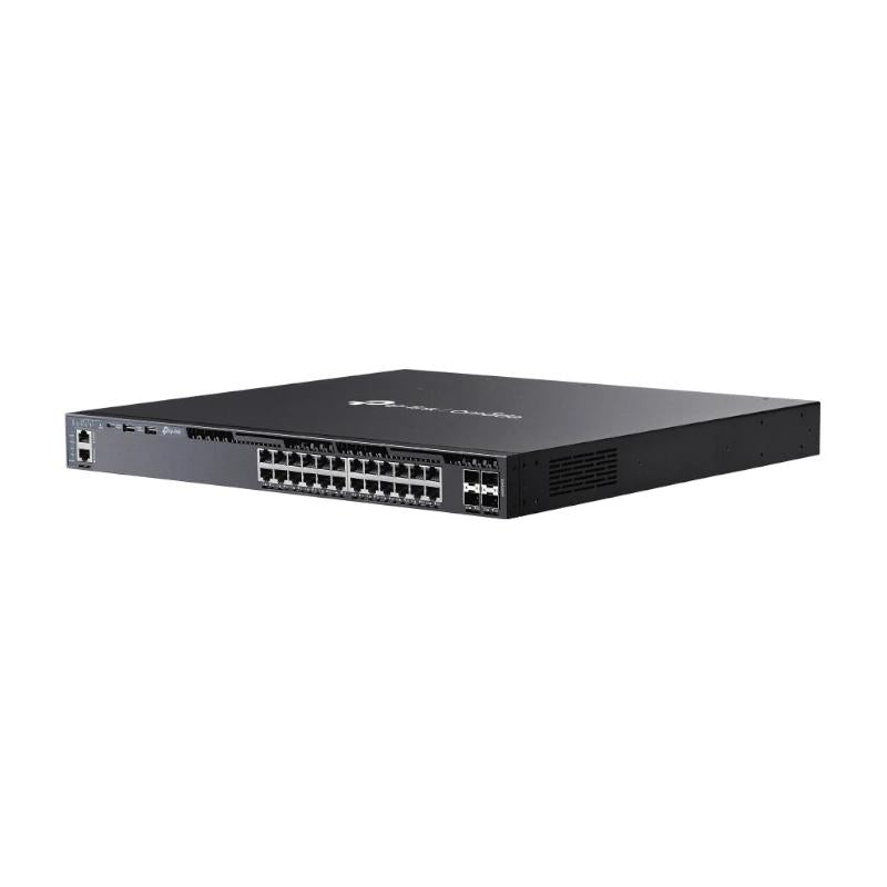 TP-Link SG6428XHP Switch L3 24xGbE 4x10Gb SPF+ - detalle
