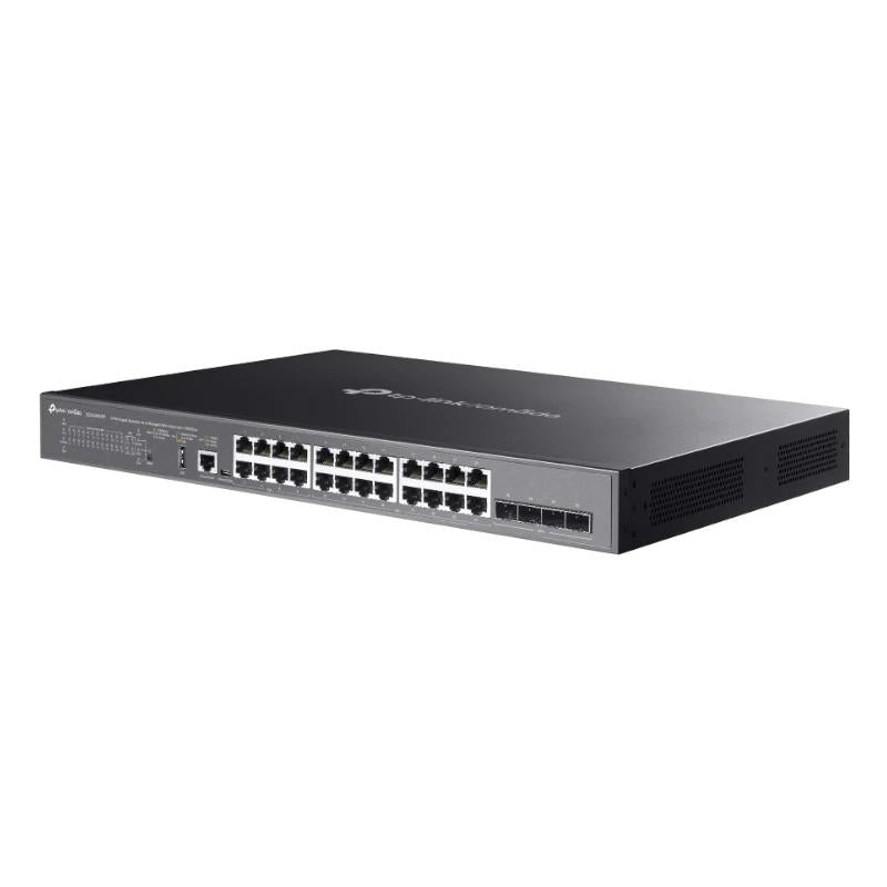 TP-Link SG5428XMPP Switch L3 16xG PoE+ 8xG PoE++ - detalle