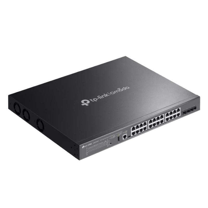 TP-Link SG5428XMPP Switch L3 16xG PoE+ 8xG PoE++ - detalle