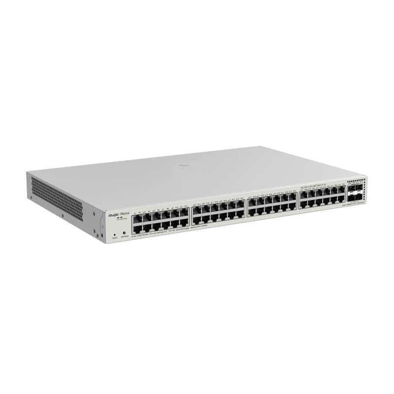 Reyee 48-Port 10G L2 Managed POE Switch, 48 Gigabi - detalle