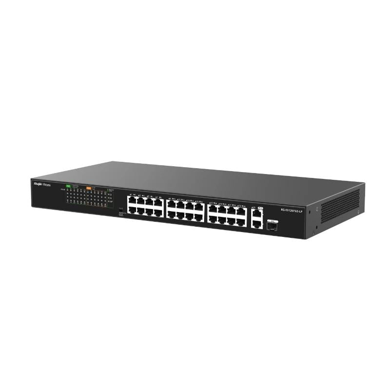 Reyee 24-Port 100Mbps + 1 Uplink Port 1000Mbps + 1 - detalle