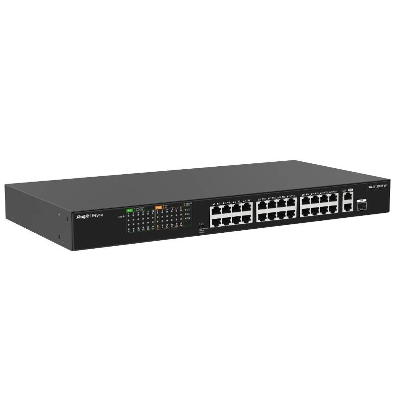 Reyee 24-Port 100Mbps + 1 Uplink Port 1000Mbps + 1 - detalle