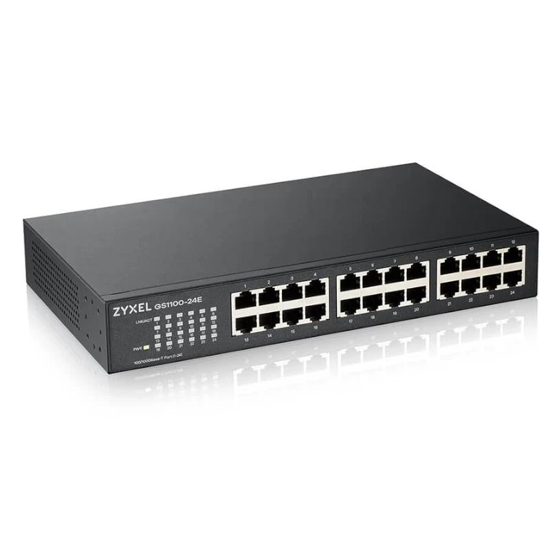 ZyXEL GS1100-24S Switch 24xGbE DIP Selector - detalle