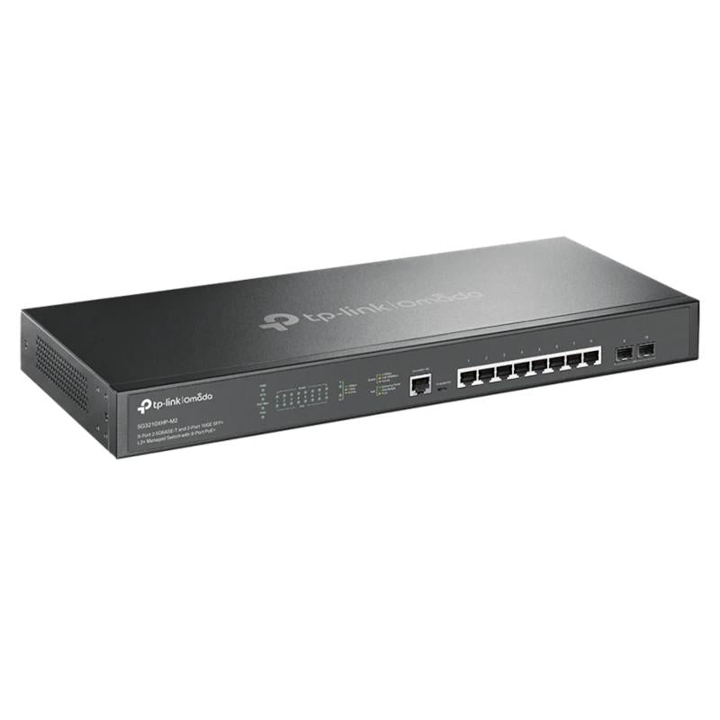 TP-Link SG3210XHP-M2 Switch L2+ 8xPoE+ 2xSFP+ - detalle